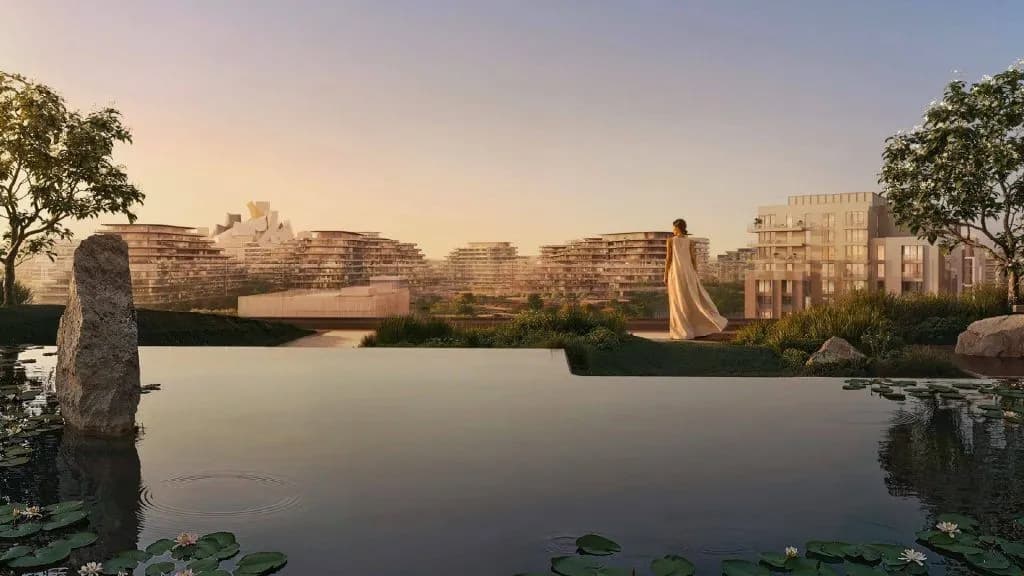 Louvre Abu Dhabiの隣に住む。Saadiyatが「美術館の島」から「暮らす文化地区」へ